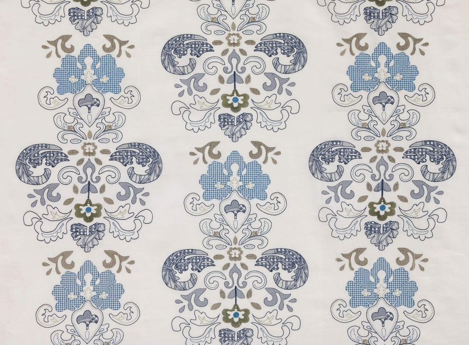 Pierre Frey Lysithe Bleu Fabric Sample F2909001