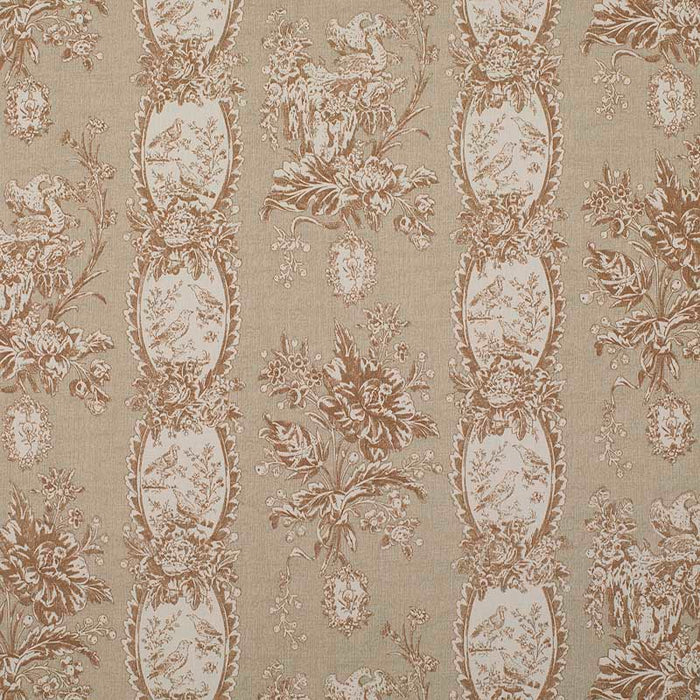 Marvic Textiles Les Oiseaux Taupe Fabric 6201-8