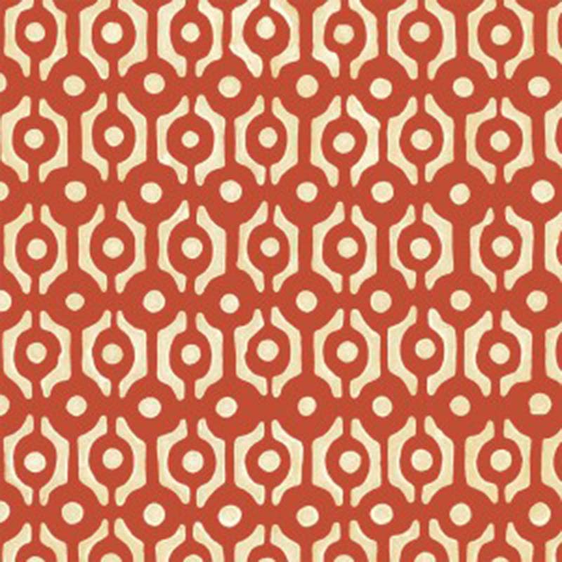 Galbraith & Paul Links Tomato Wallpaper Sample