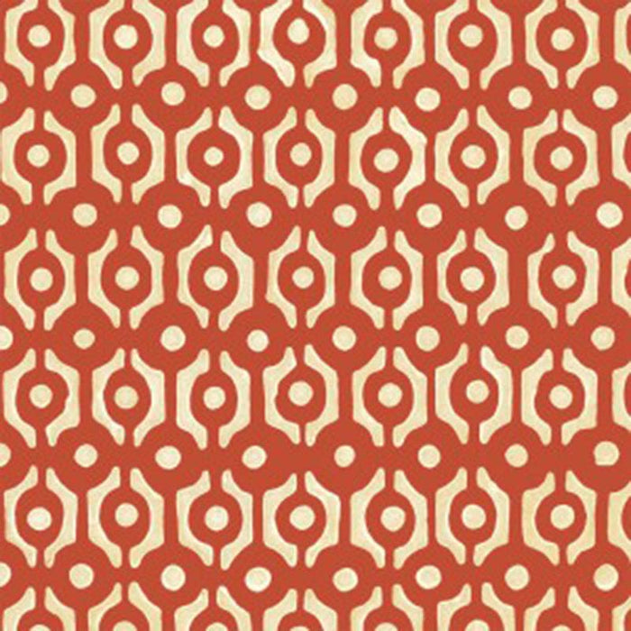 Galbraith & Paul Links Tomato Wallpaper Sample