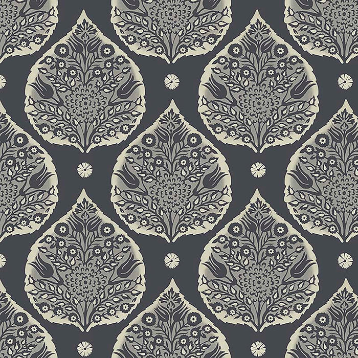 Galbraith & Paul Little Lotus Iron Wallpaper Sample