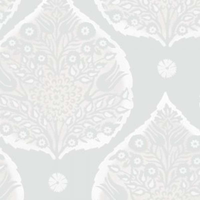 Galbraith & Paul Little Lotus Platinum Wallpaper Sample