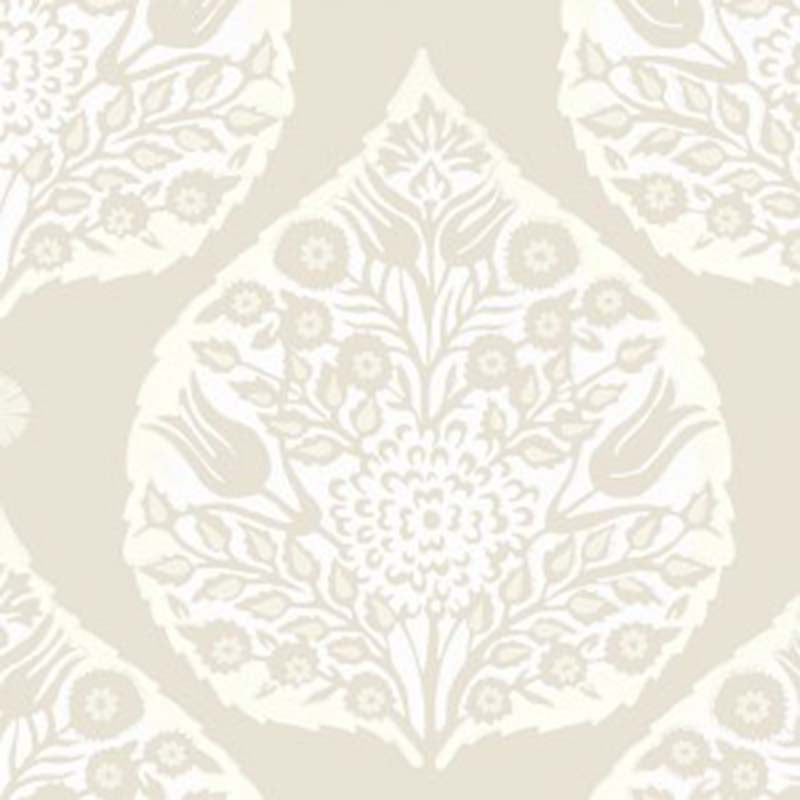 Galbraith & Paul Little Lotus Talc Wallpaper Sample