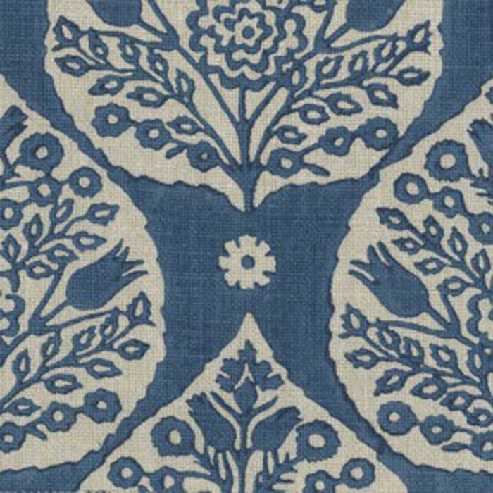 Galbraith & Paul Little Lotus Lapis Fabric Sample