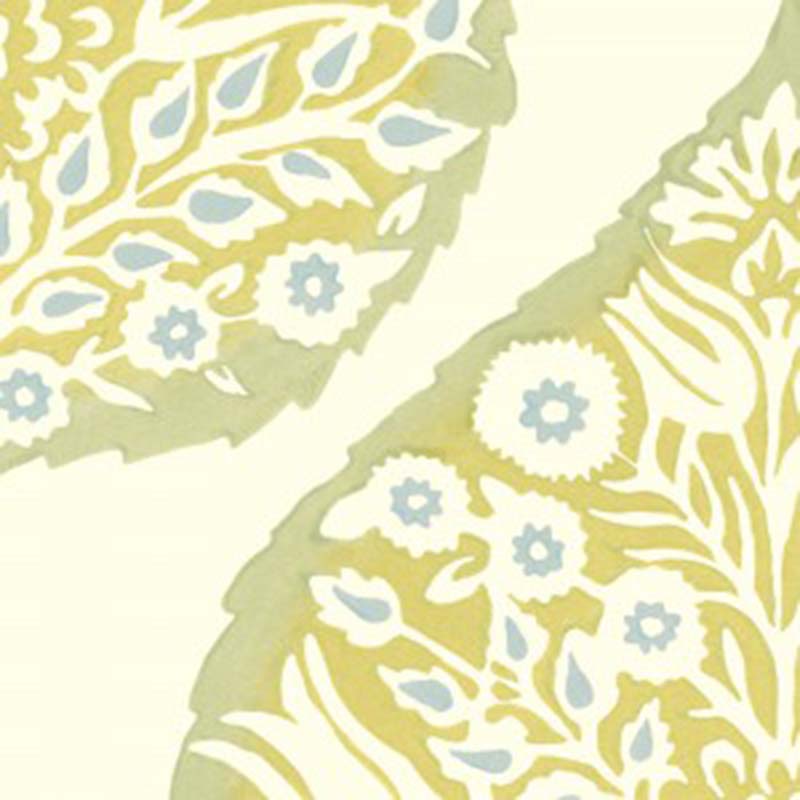 Galbraith & Paul Lotus Fennel Wallpaper Sample