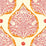 Galbraith & Paul Lotus Orange Wallpaper Sample