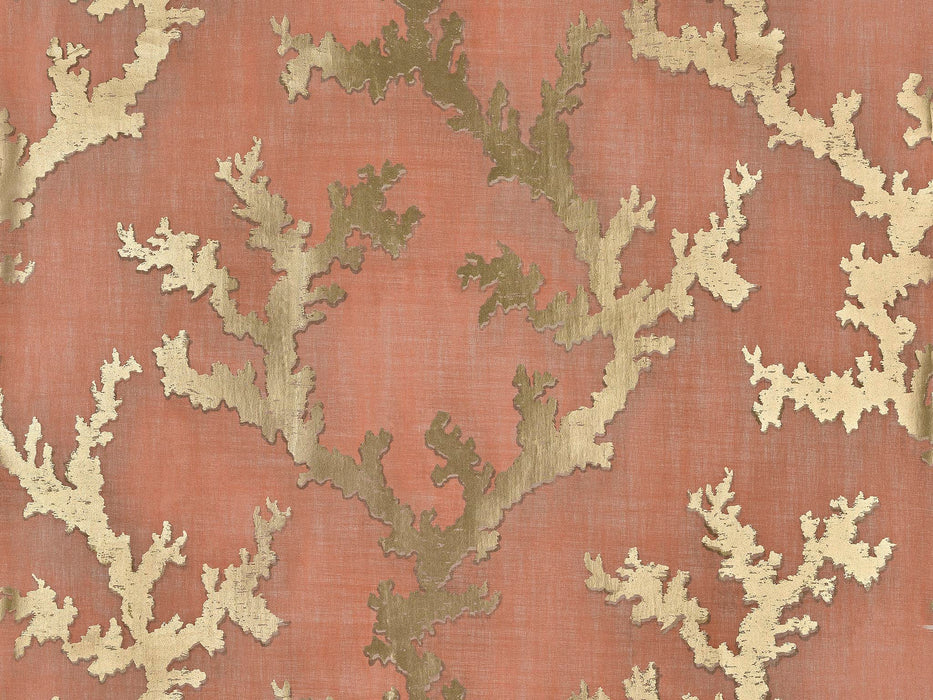 Pierre Frey Corail Magique Peche Wallpaper FP864003