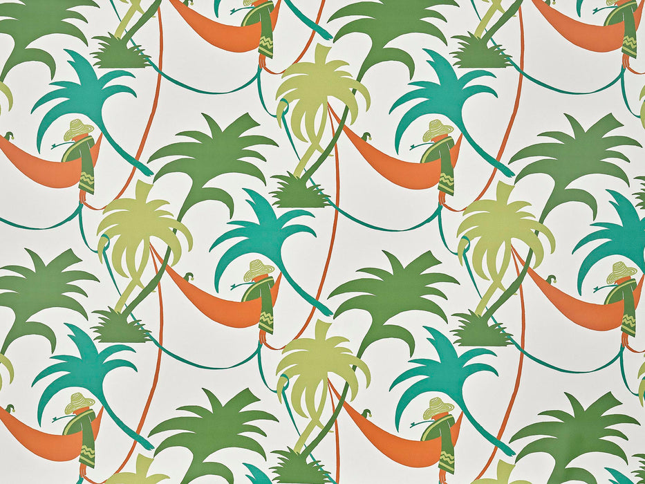 Pierre Frey La Sieste Tropical Wallpaper Sample FP955002