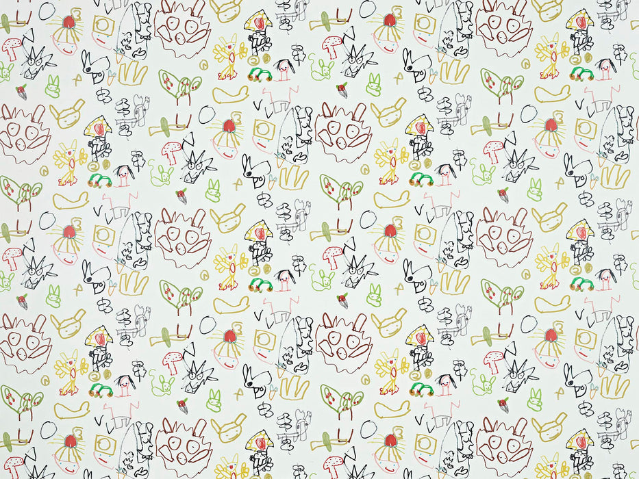 Pierre Frey Le Cerisier De Celestin Multicolore Wallpaper Sample FP810001