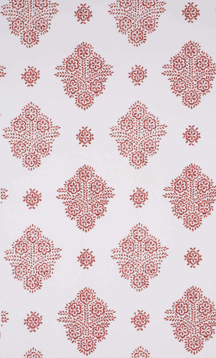 Pierre Frey Erevan Cardinal Red Wallpaper FP185002