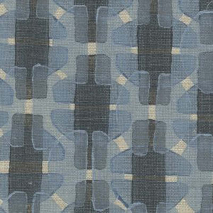 Galbraith & Paul Madras Denim Fabric Sample