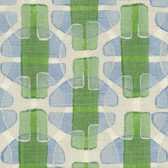 Galbraith & Paul Madras Shamrock Fabric Sample