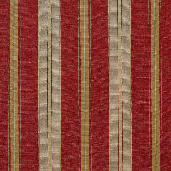 Marvic Textiles Misa Moire Stripe Red Fabric Sample 4331-14