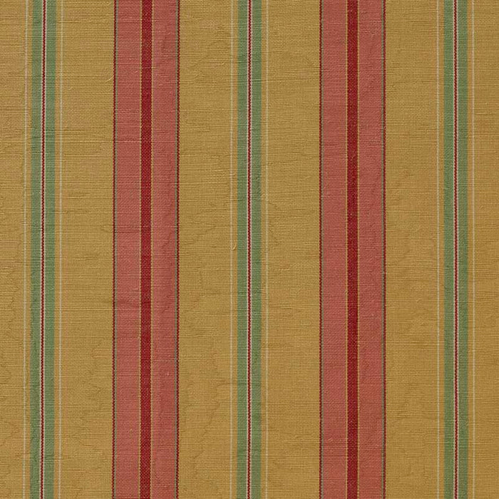 Marvic Textiles Misa Moire Stripe Daisy Fabric Sample 4331-23