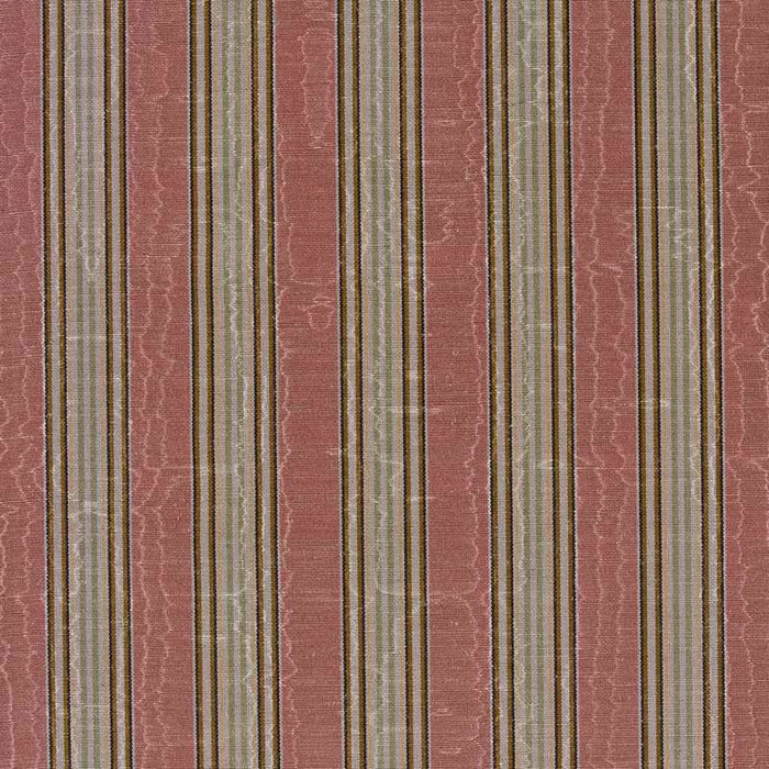 Marvic Textiles Misa Moire Stripe Rose Fabric Sample 6784-13