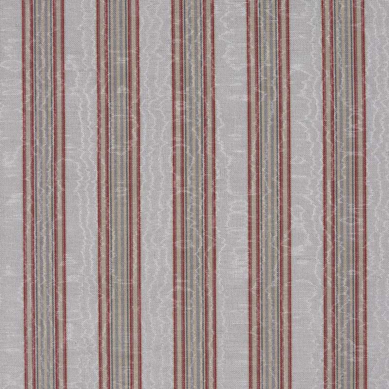 Marvic Textiles Misa Moire Stripe Oyster Fabric 6784-6