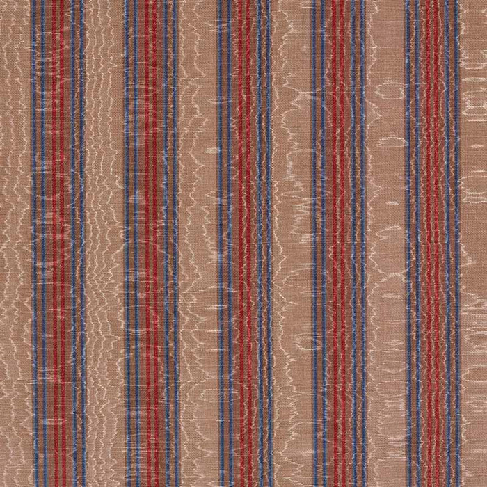 Marvic Textiles Misa Moire Stripe Camel Fabric Sample 6784-7