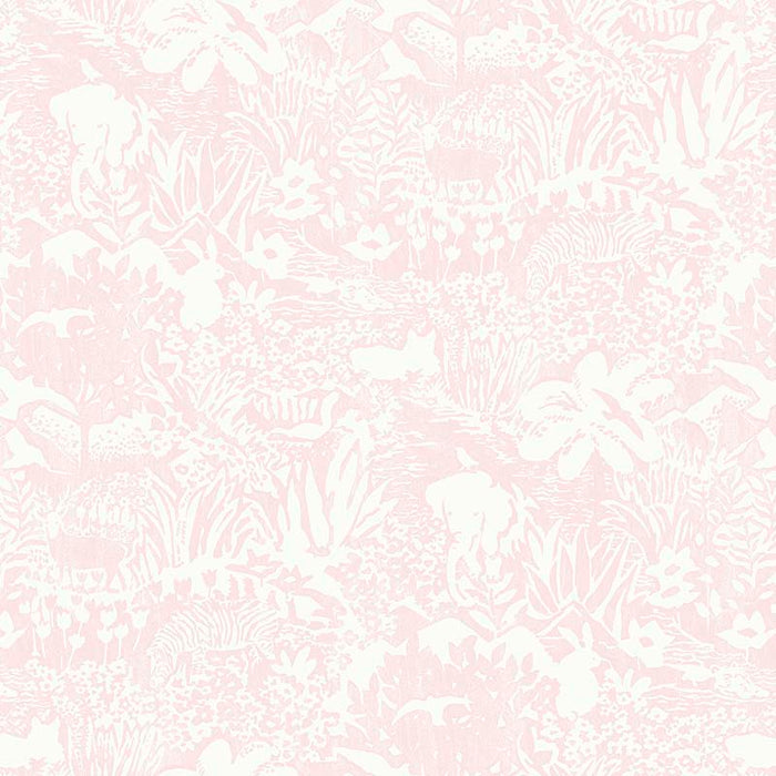 Galbraith & Paul Mother Nature Petunia Wallpaper Sample