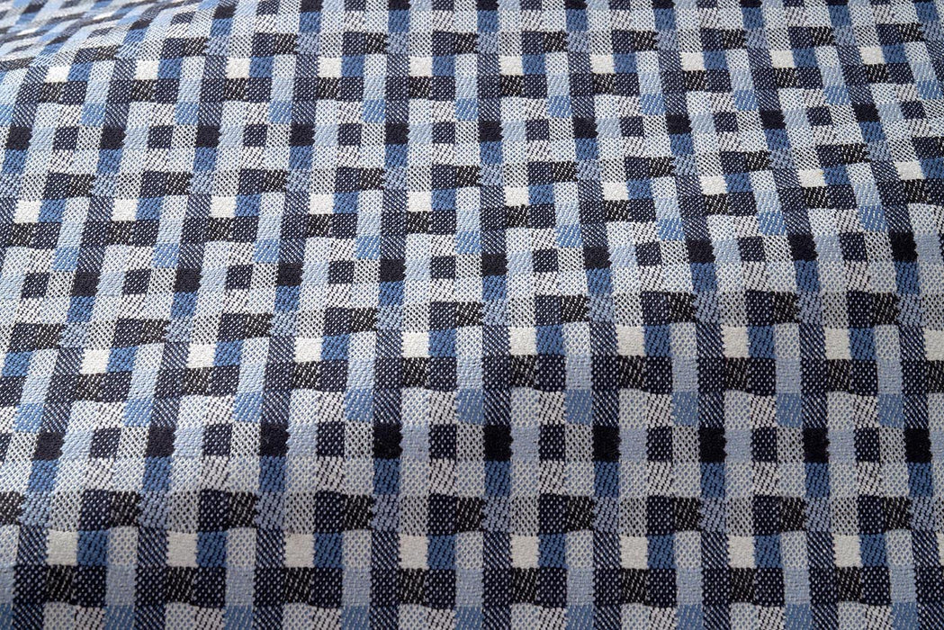 Pierre Frey Tao Indigo Fabric F3817003