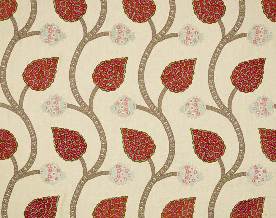 Braquenie Le Vizir Terracotta Fabric B7618002