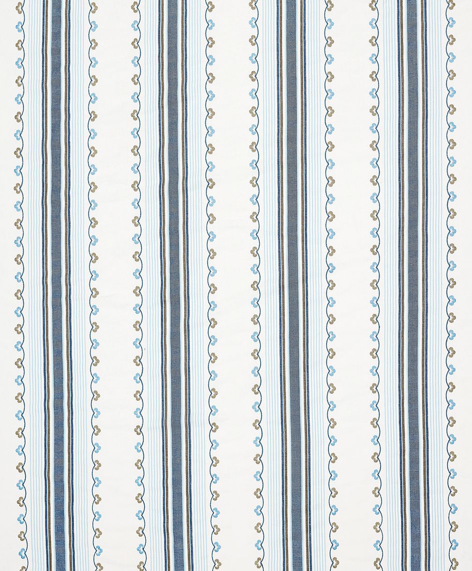 Nina Campbell Mabel Stripe 5 Fabric NCF4552-05