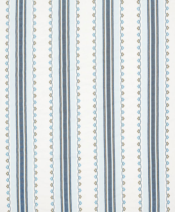 Nina Campbell Mabel Stripe 5 Fabric NCF4552-05