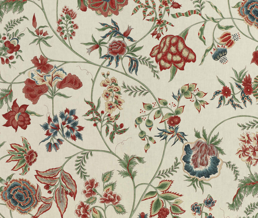 Braquenie Saint Leger Rouge Vert Fabric Sample B1851001