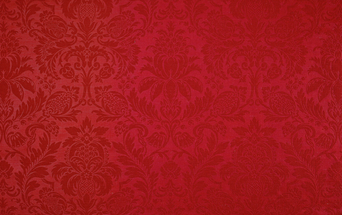 Pierre Frey Beaufort Rouge Fabric F2162007