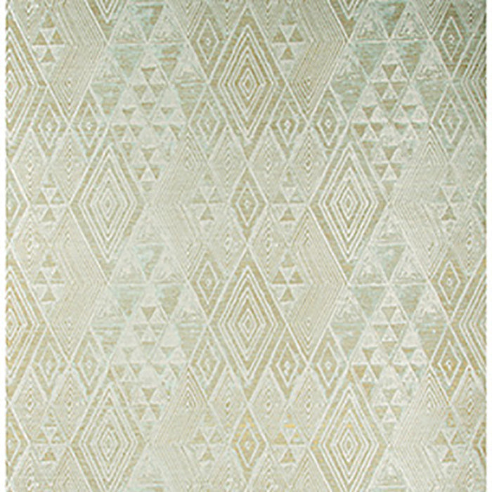 Lee Jofa Marula Paper Aqua/Gold Wallpaper Sample P2017105.134.0