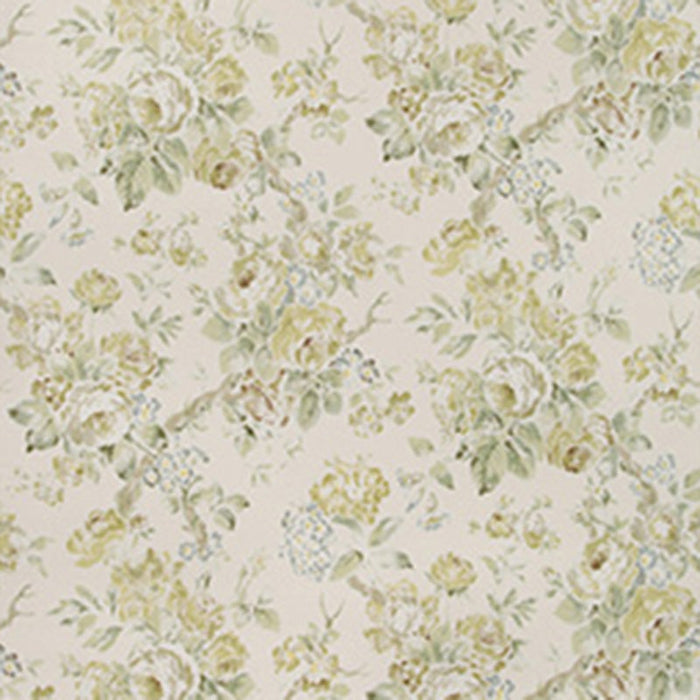 Lee Jofa Garden Roses Wp Lime/Leaf Wallpaper Sample P2018106.33.0