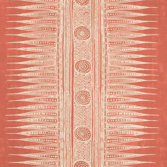 Lee Jofa Indian Zag Paper Madder Wallpaper Sample P2018107.119.0