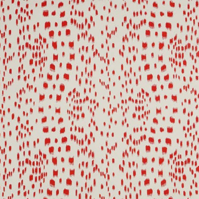 Brunschwig & Fils Les Touches Red Wallpaper Sample P8012138.19.0