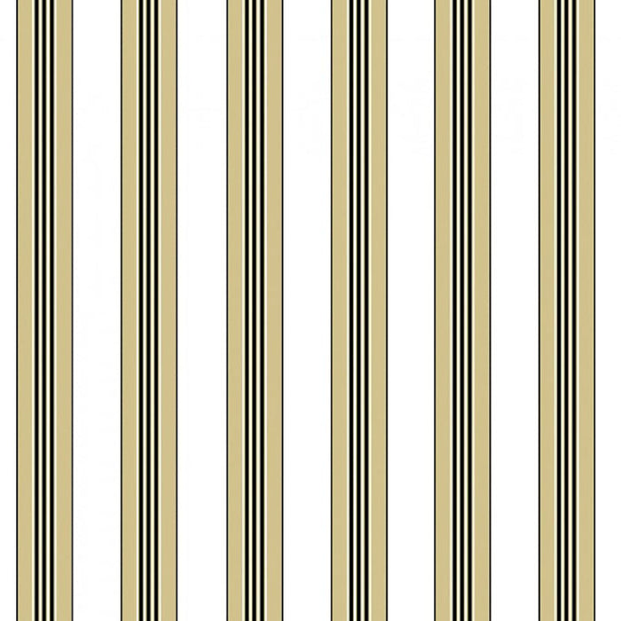 Brunschwig & Fils Rayure Lione Beige Wallpaper Sample P8015104.16.0