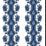 Brunschwig & Fils Coppelia Blue Wallpaper Sample P8015105.5.0