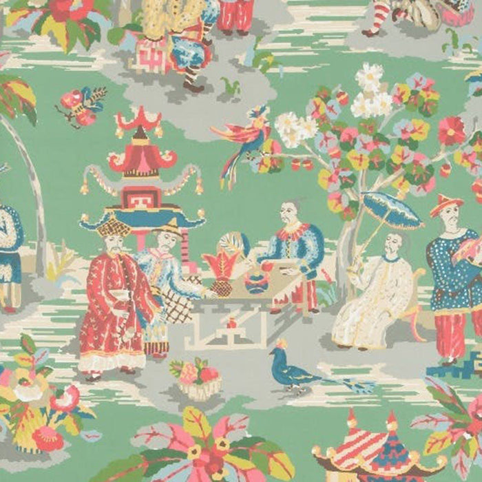 Brunschwig & Fils Xian Jade Wallpaper Sample P8019102.133.0