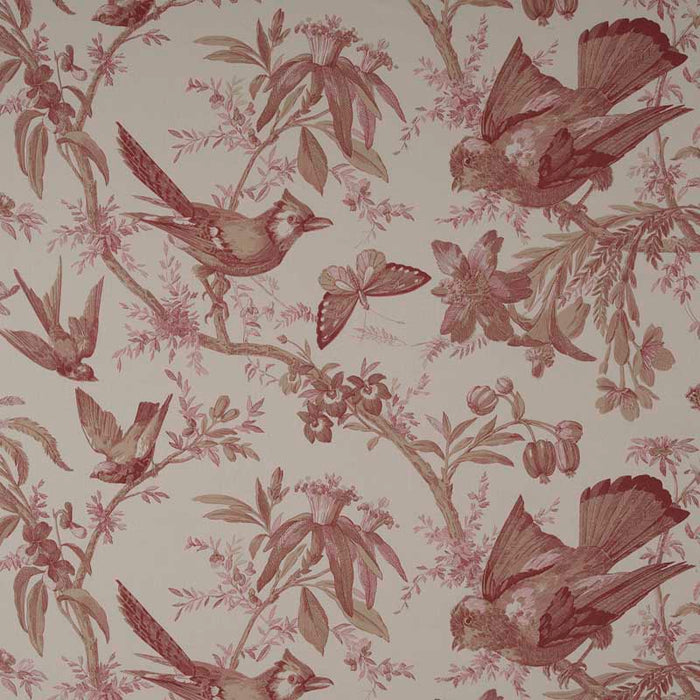 Marvic Textiles Paradisiers Cinnabar Fabric Sample 7707-4