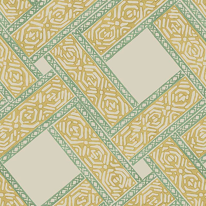 Galbraith & Paul Parquet Gold Fabric Sample