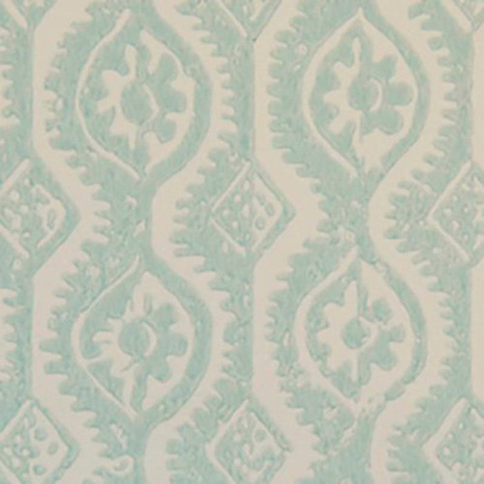 Lee Jofa Small Damask Aqua Wallpaper Sample PBFC-3509.13.0