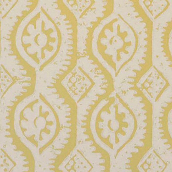 Lee Jofa Small Damask Yellow Wallpaper Sample PBFC-3509.14.0