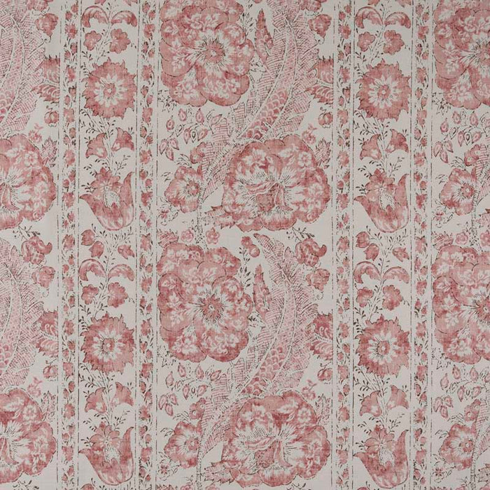 Marvic Textiles Peonies Coral Fabric Sample 7253-5