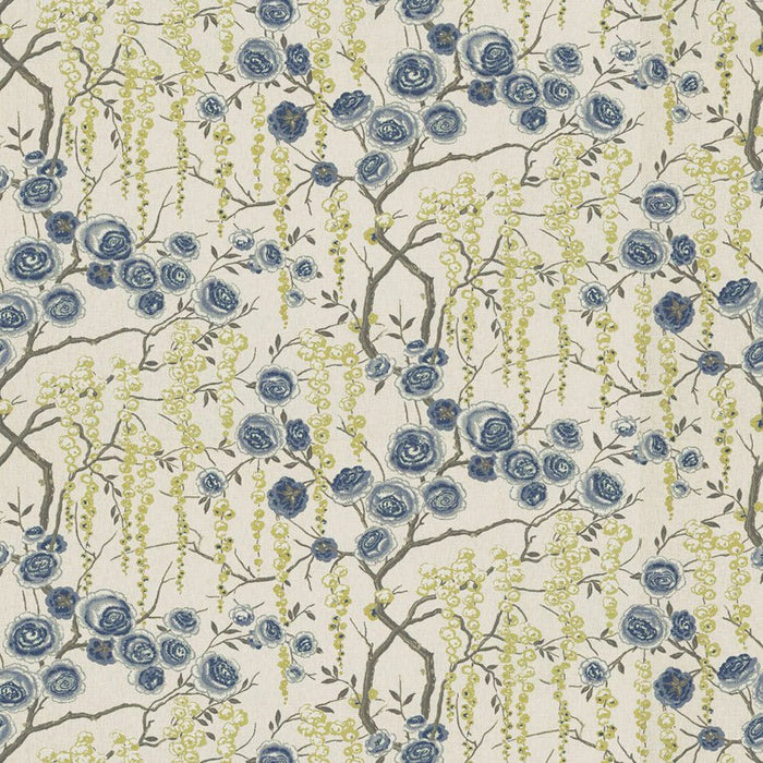 Kravet Basics Peonytree Ultramarine Fabric Sample PEONYTREE.523.0