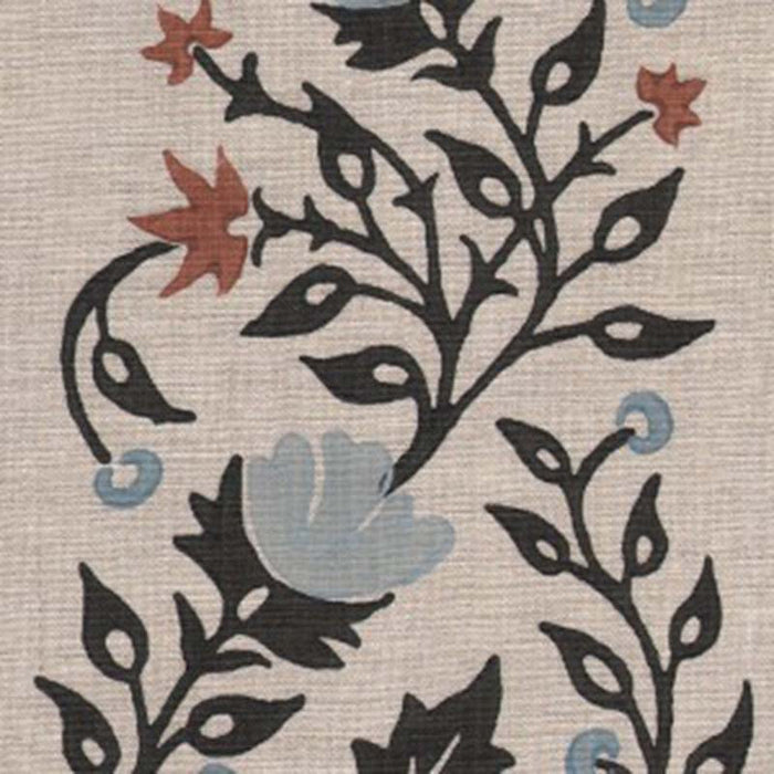 Galbraith & Paul Persian Garden Black Fabric Sample