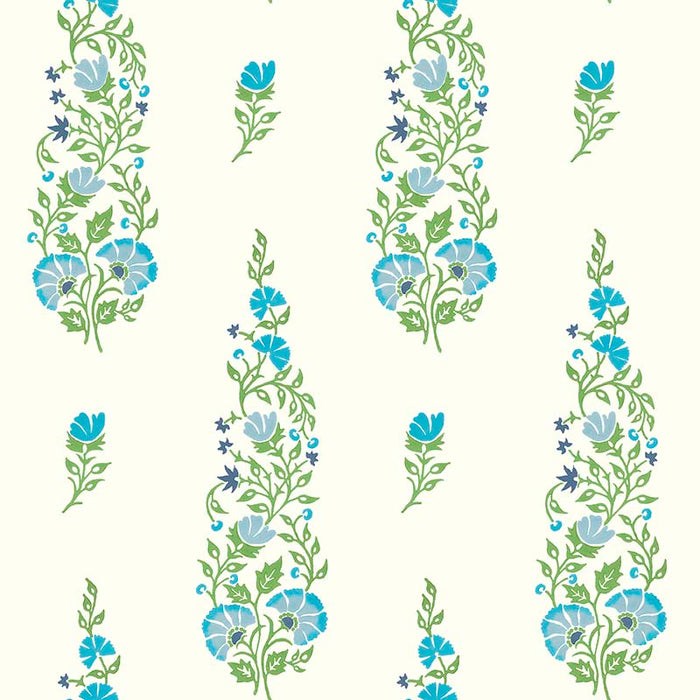 Galbraith & Paul Persian Garden Kelly Wallpaper Sample