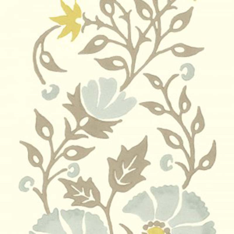 Galbraith & Paul Persian Garden Latte Wallpaper Sample