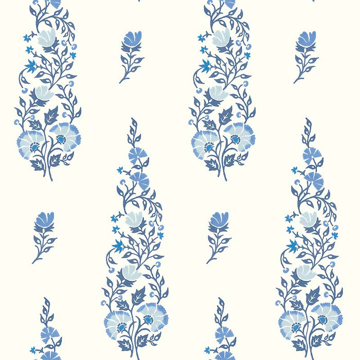 Galbraith & Paul Persian Garden Marine Wallpaper Sample