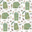 Pierre Frey Jardins Parisiens Vert Jardin Wallpaper FP485001