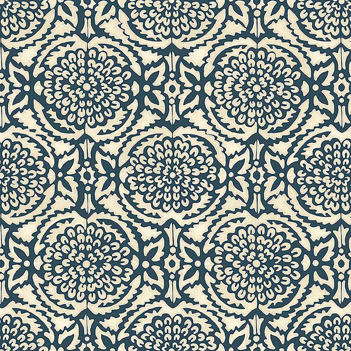 Galbraith & Paul Pomegranate Indigo Wallpaper Sample