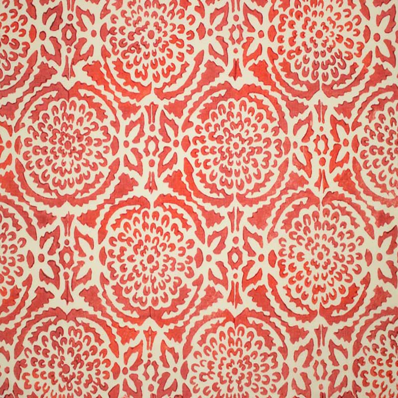 Galbraith & Paul Pomegranate Flax Fabric Sample