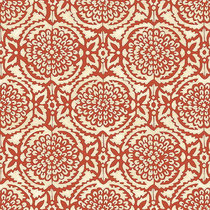 Galbraith & Paul Pomegranate Tomato Wallpaper Sample