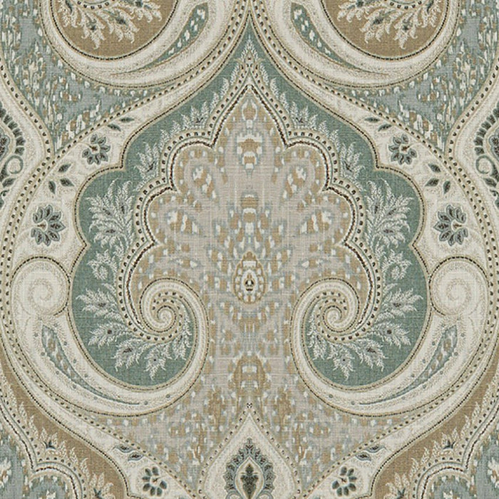 Baker Lifestyle Latika Aqua/Taupe Fabric Sample PP50321.6.0